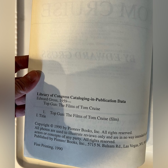 Top Gun: The Films of Tom Cruise by Edward Gross. Paperback. - Picture 3 of 4